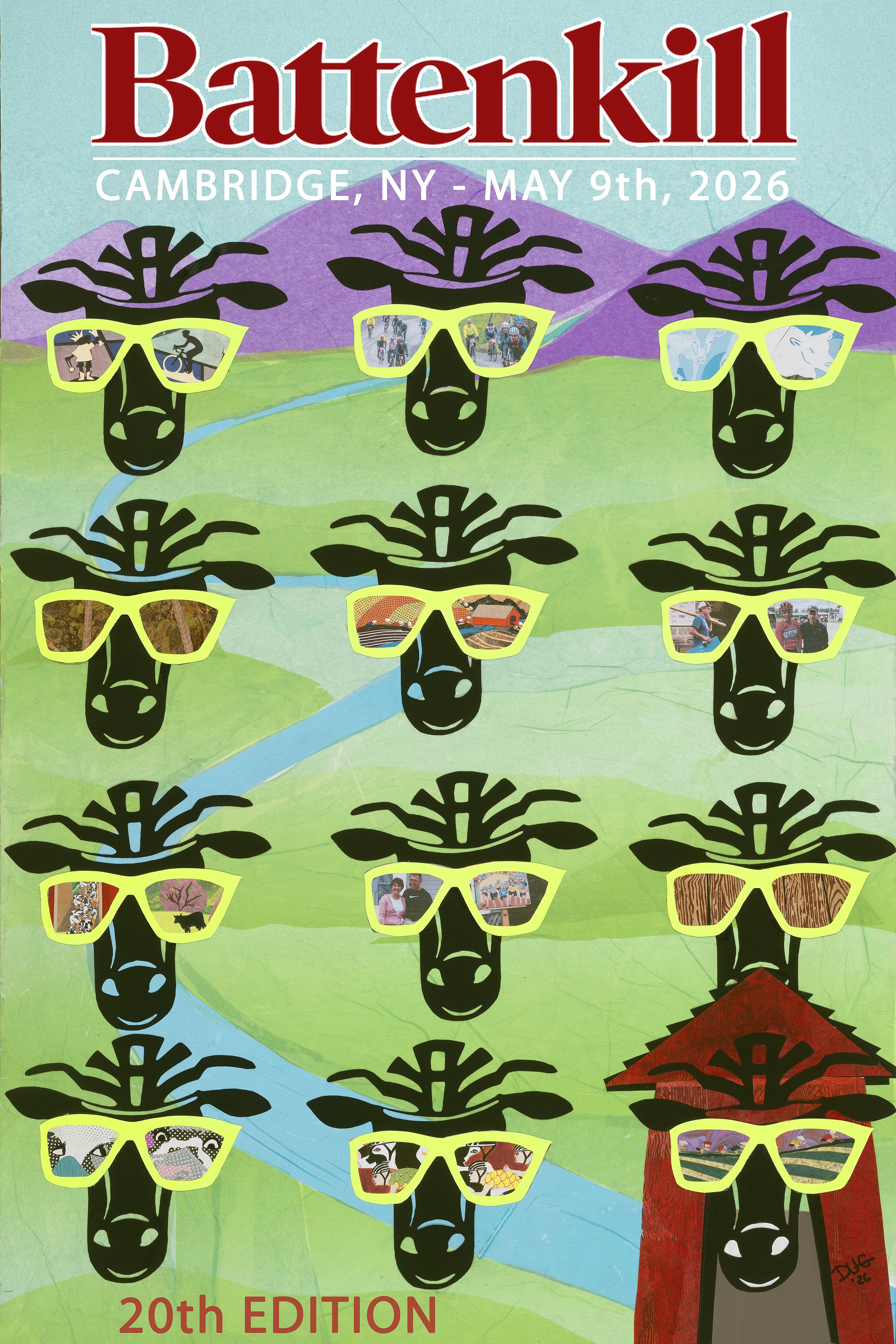 Battenkill Posters — DUG Art: Cycling Art by Doug Dale